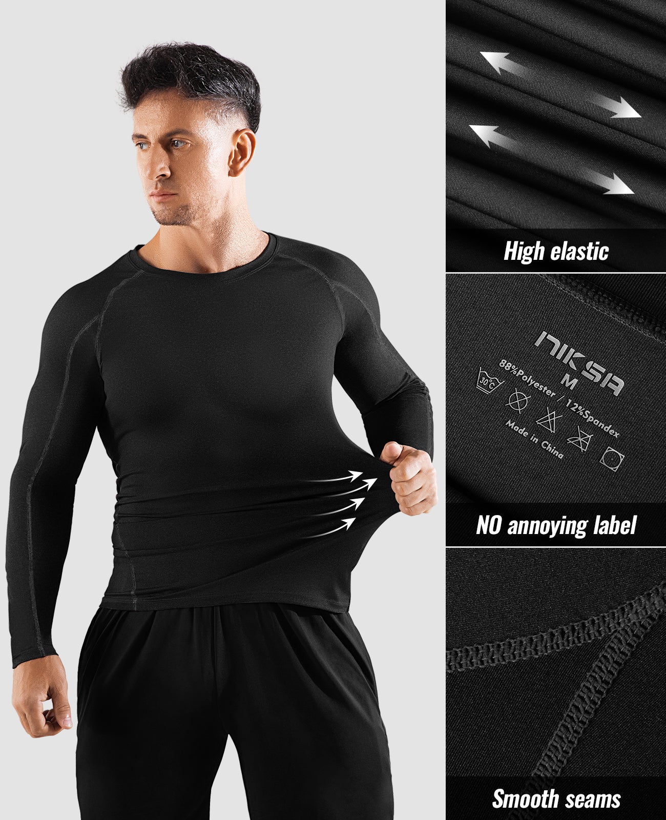 NIKSA long sleeve compression garment